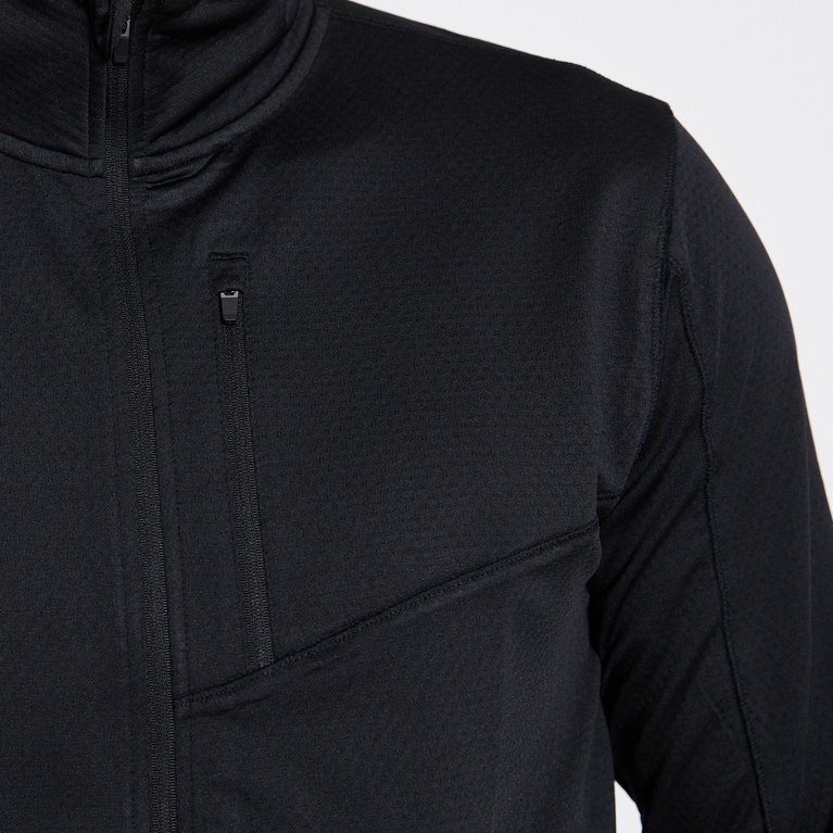 Functional sweater "MS Warm-up Jacket" Black-Black